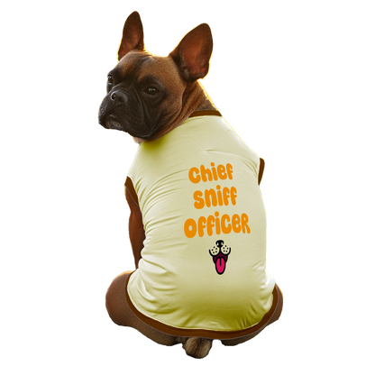 Chief Sniff Officer Tshirt | CHEEKu