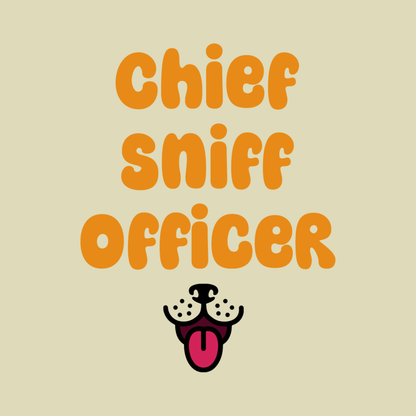 Chief Sniff Officer Tshirt | CHEEKu