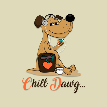 Chill Dawg Tshirt | CHEEKu