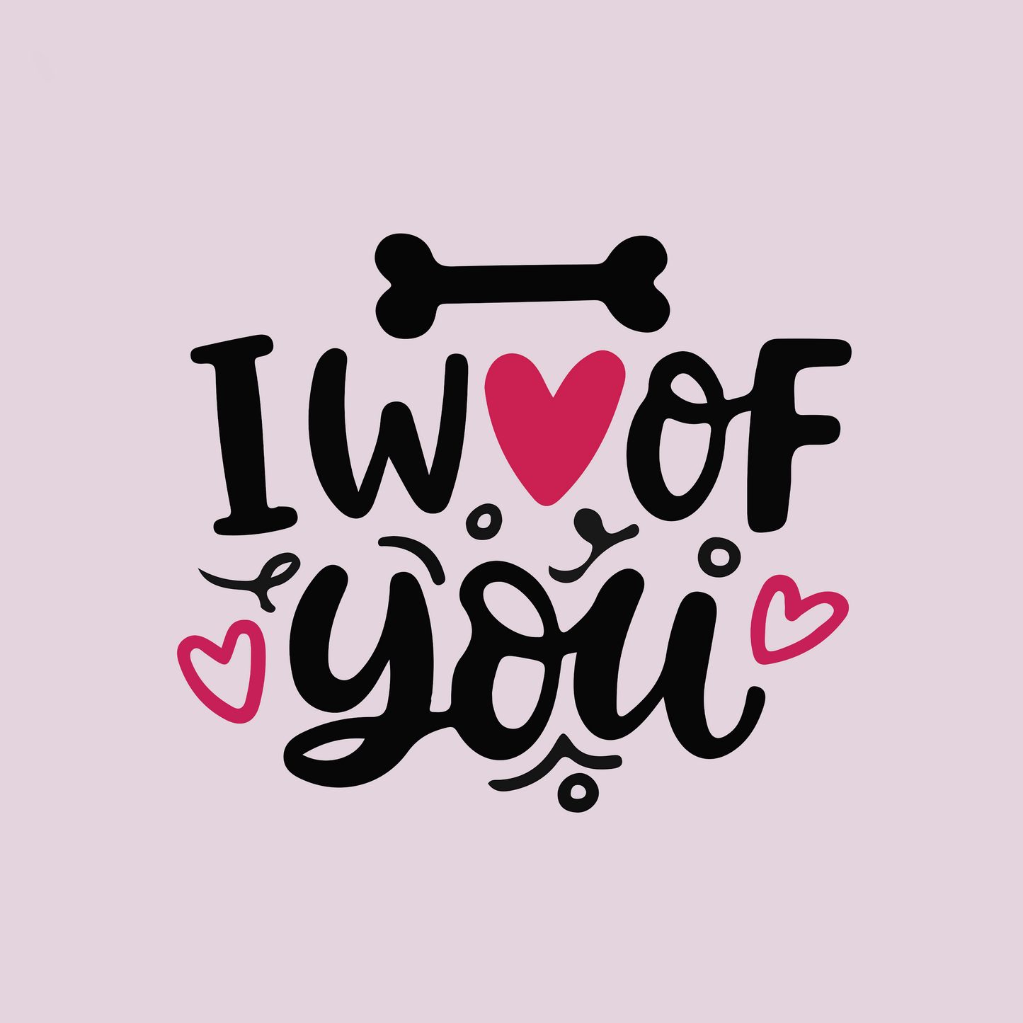 I Woof You Tshirt | CHEEKu