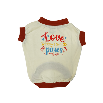 Love Has Four Paws Tshirt | CHEEKu